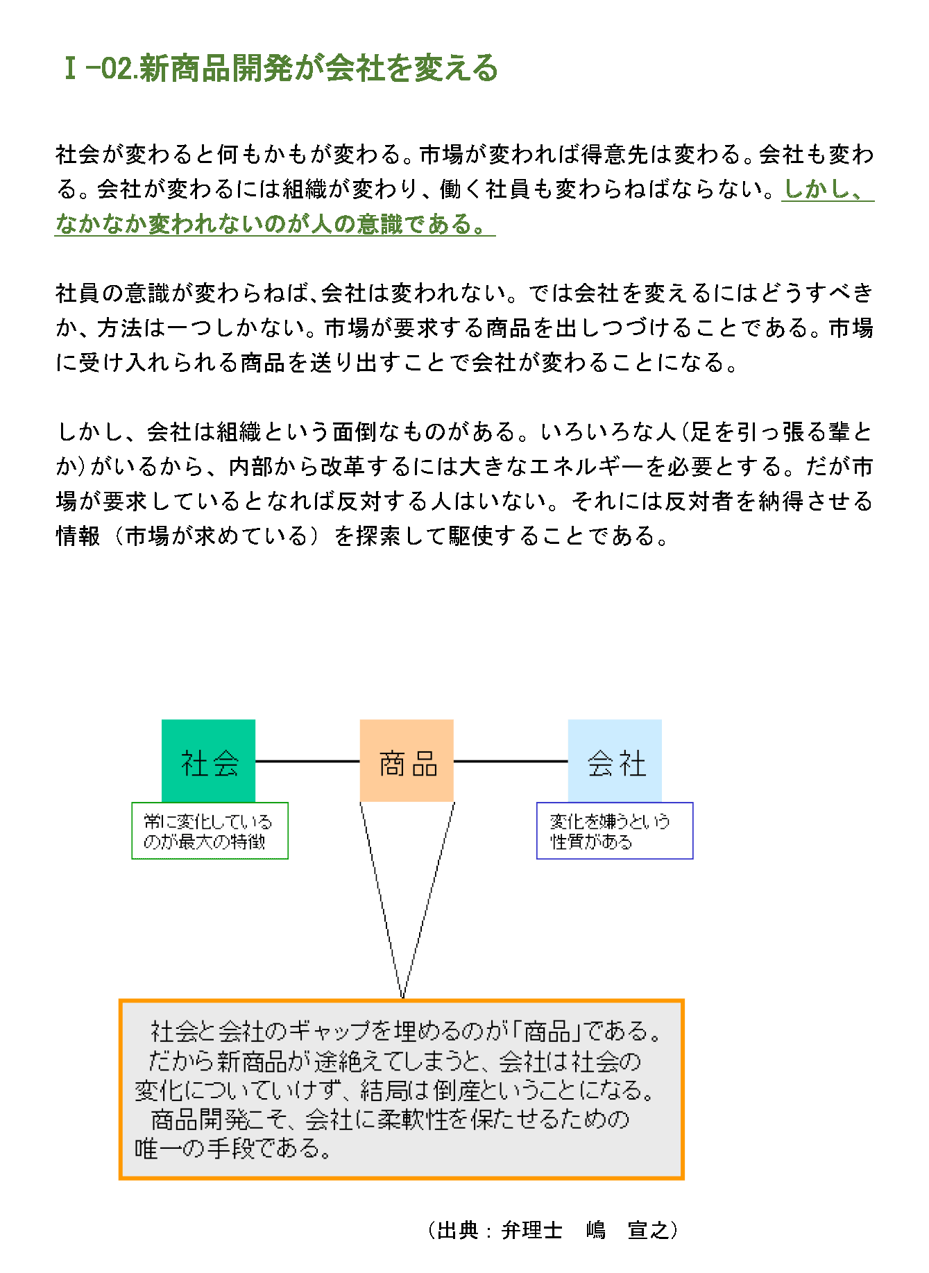 新商品開発が会社を変える